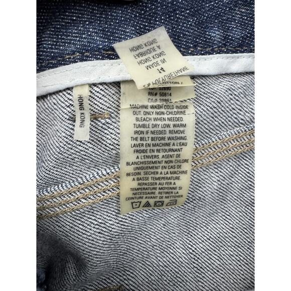 Elie Tahari Mid-Rise Flare Denim Blue Jeans Womens Size 14 Great Condition - Picture 9 of 10